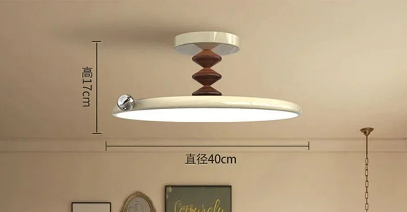 Afralia™ Modern Full-Spectrum Eye Protection Bedroom Ceiling Lamp