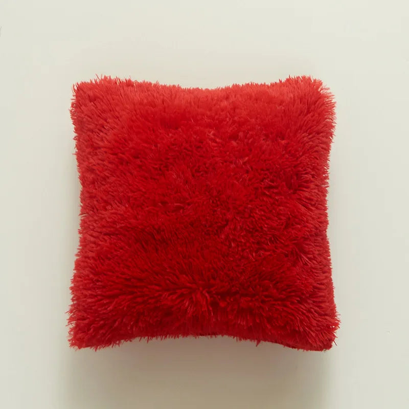 Afralia™ Sea Lion Velvet Body Pillow: Cozy Faux Fur Sofa Decor, 43x43cm Size