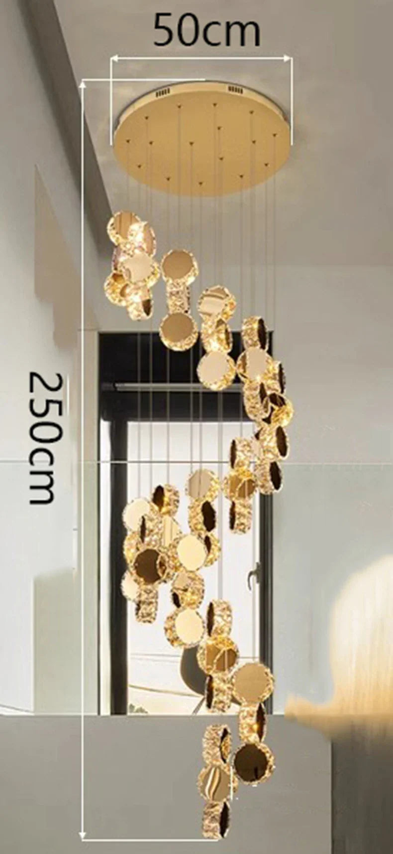 Afralia™ LED Chandeliers for Modern Home Decor and Living Room Lighting