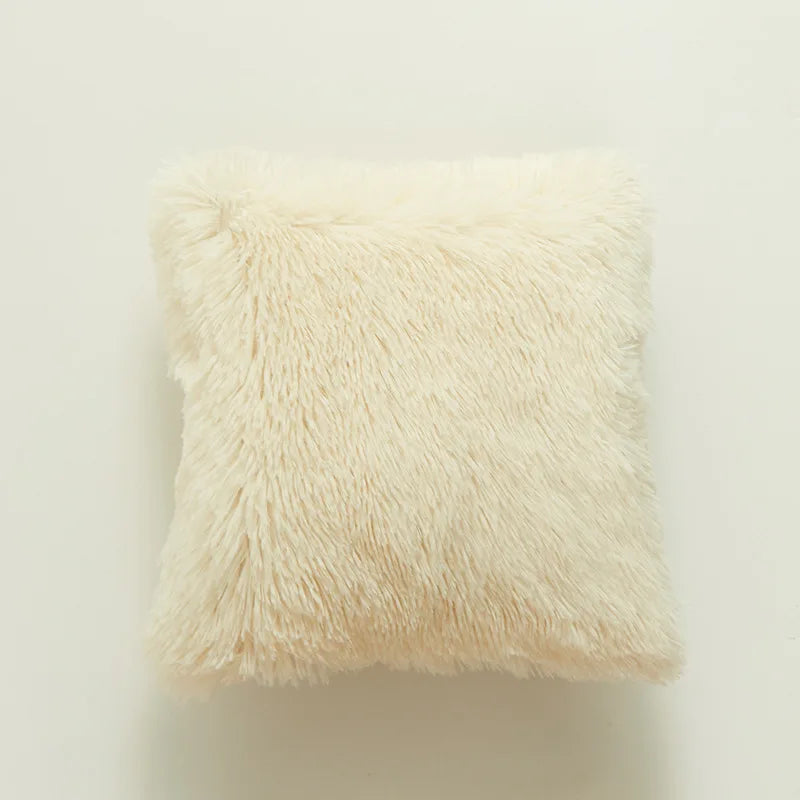 Afralia™ Sea Lion Velvet Body Pillow: Cozy Faux Fur Sofa Decor, 43x43cm Size