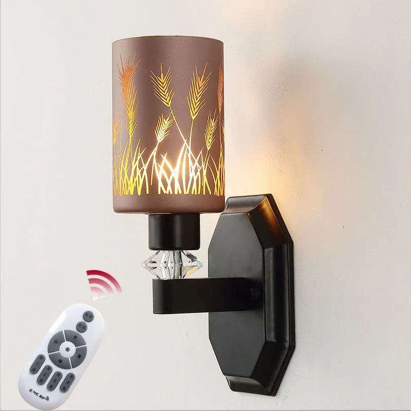 Afralia™ Nordic Luxury Hotel Wall Lamp for Living Room, Bedroom, and Corridor