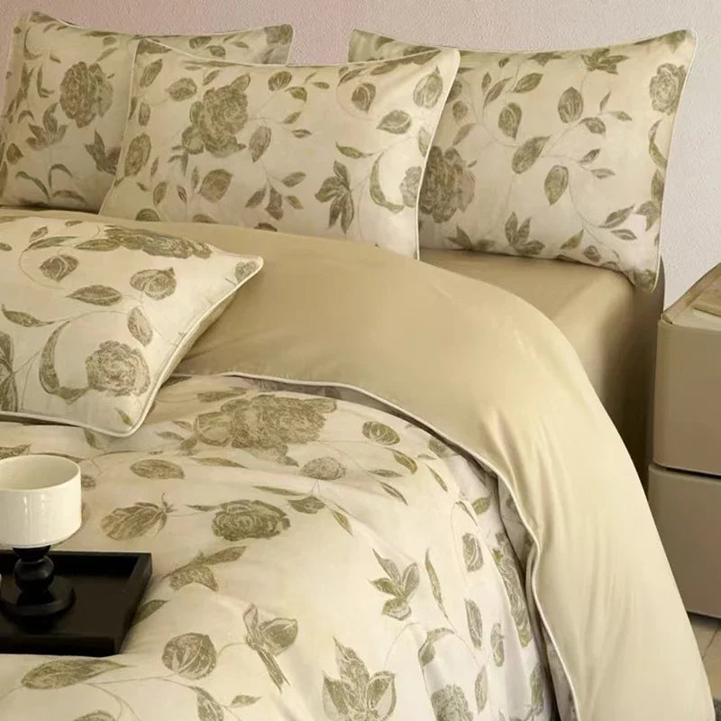 Afralia™ Summer Rayon Bedding Set: Cooling, Breathable, Skin-Friendly Comforter Set