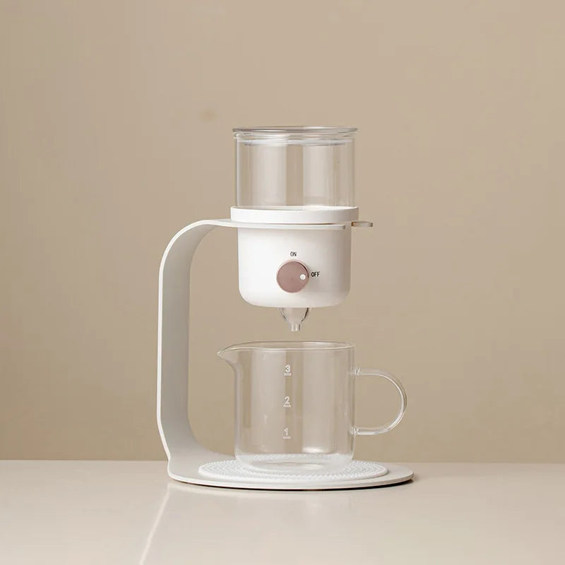 Afralia™ Glass Kung Fu Tea Pot for Tea and Coffee Brewing