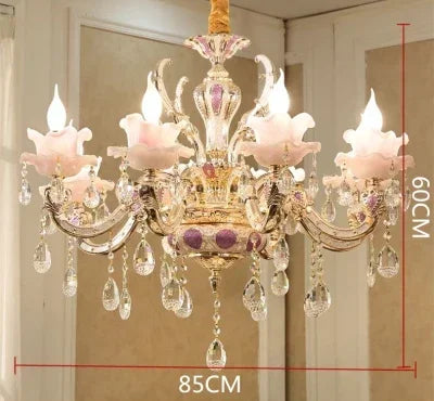 Afralia™ Crystal Chandelier: Modern European Living Room Lighting for a Stylish Ambiance