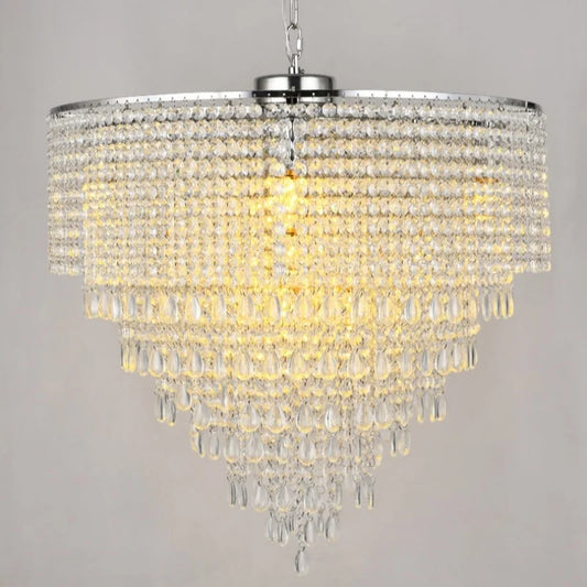 Afralia™ Crystal Pendant Light: Modern Luxury for Hotel Wedding and Restaurant Atmosphere