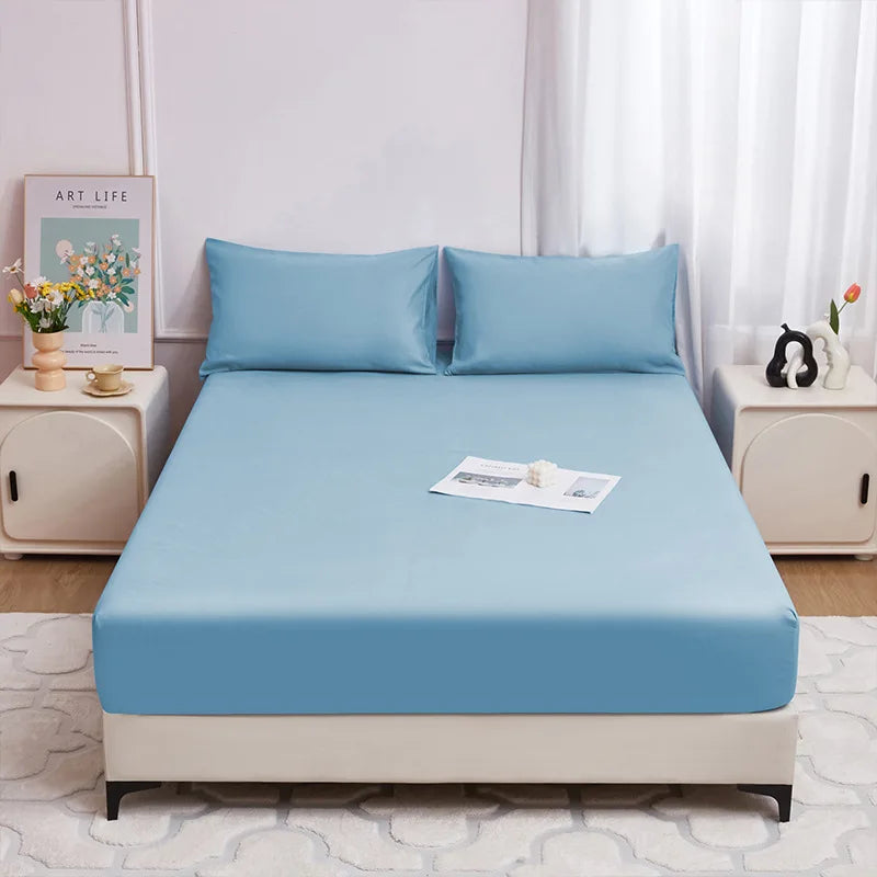 Afralia™ Waterproof Fitted Sheet | Easy Clean Mattress Cover | Four Season Bed Protector