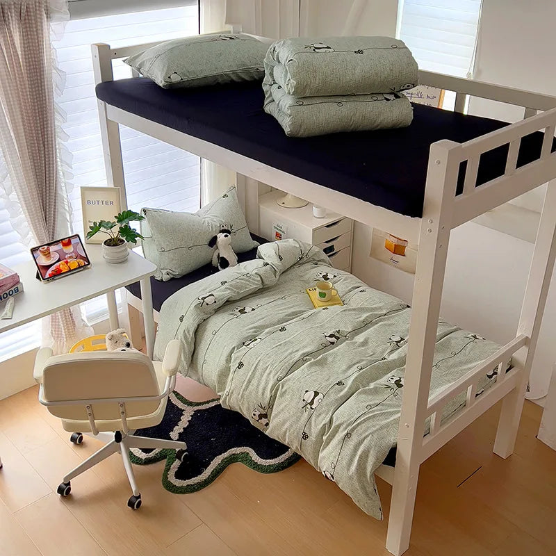 Afralia™ Cartoon Style Cotton Printed Bedding Sets in Single/Double Size