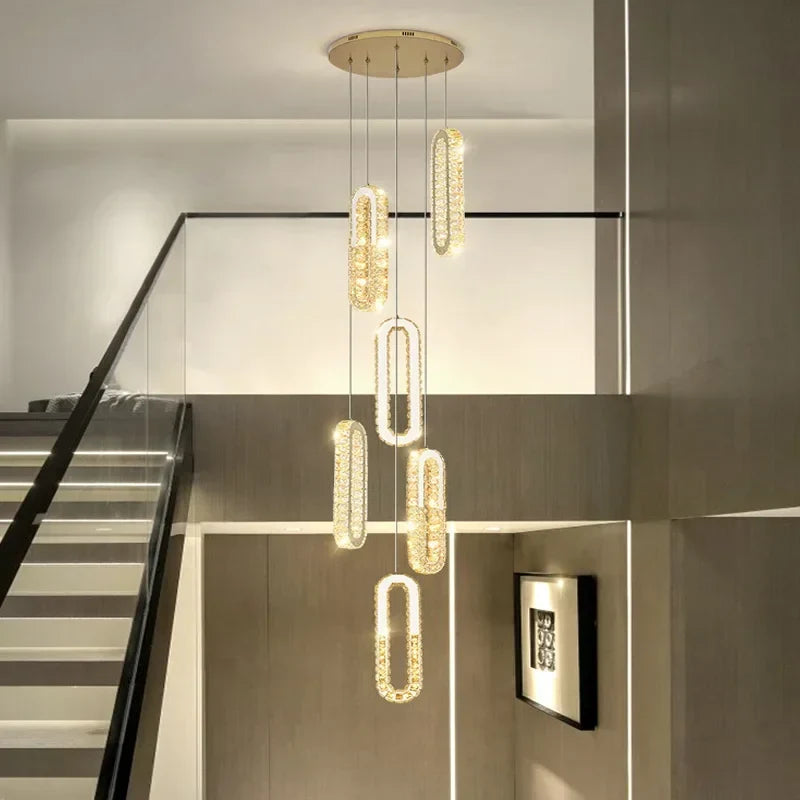 Afralia™ Crystal Chandeliers: Luxury LED Lighting for Home, Villa, Living Room, Hotel, and More
