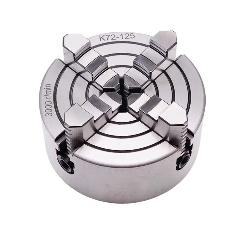 Afralia™ 125mm 4 Jaw Lathe Chuck - SANOU Brand - Manual Metal Scroll Chuck