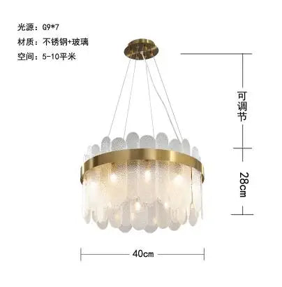 Afralia™ Smoke Grey Glass Ceiling Chandelier for Living Room, Hotel & Restaurant Lighting