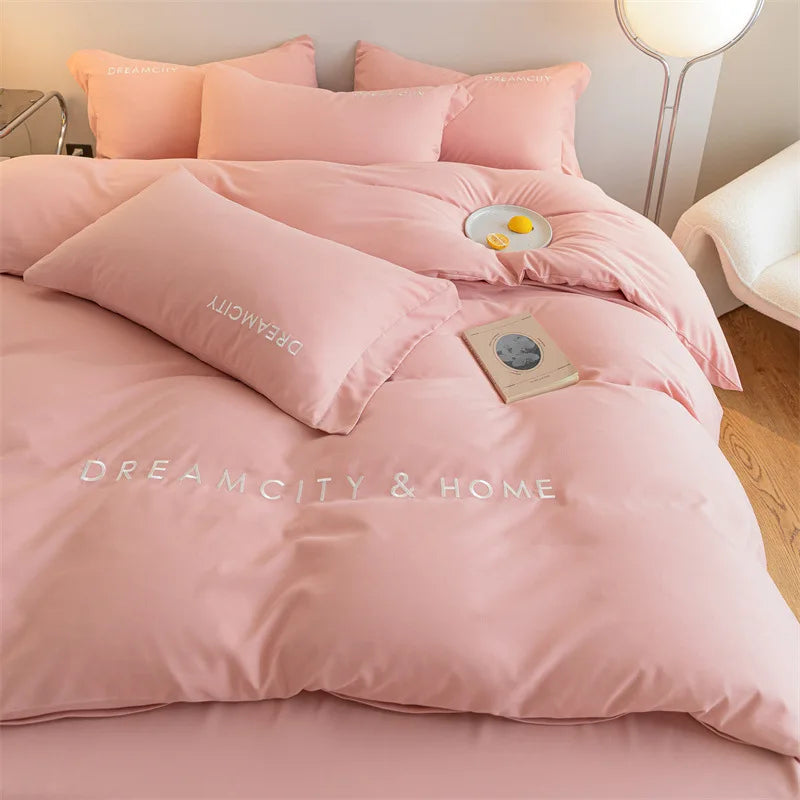 Afralia™ Nordic Cotton Bedding Sets for Cozy Summer Sleep