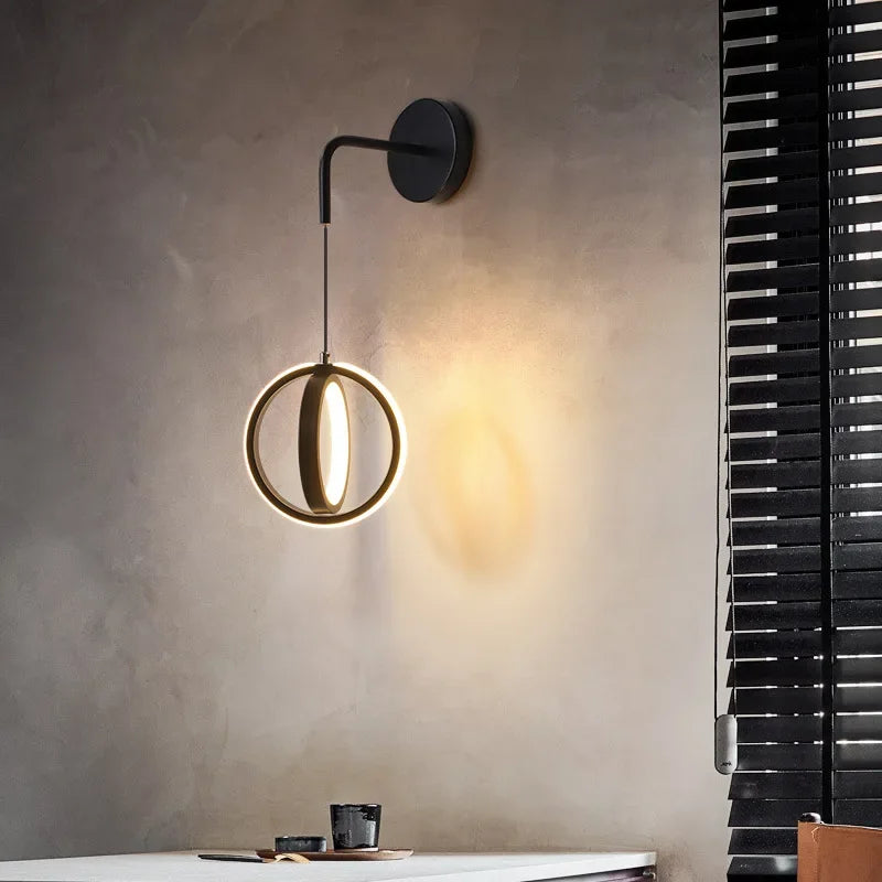Afralia™ LED Wall Sconce Light for Bedroom Living Room Luminaire Fixture Decoration