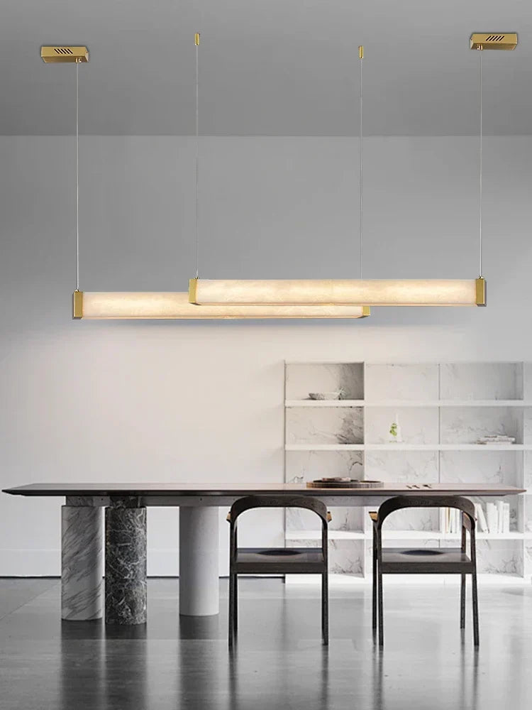 Afralia™ Spanish Natural Lucite Pendant Lighting, Luxury Indoor Adjustable Fixtures