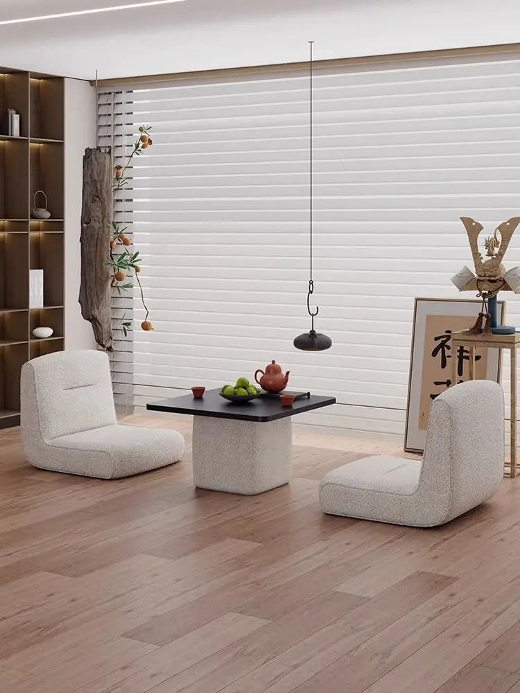 Afralia™ Nordic Wooden Coffee Table Set, Japanese Design, Simple & Stylish Home Furniture