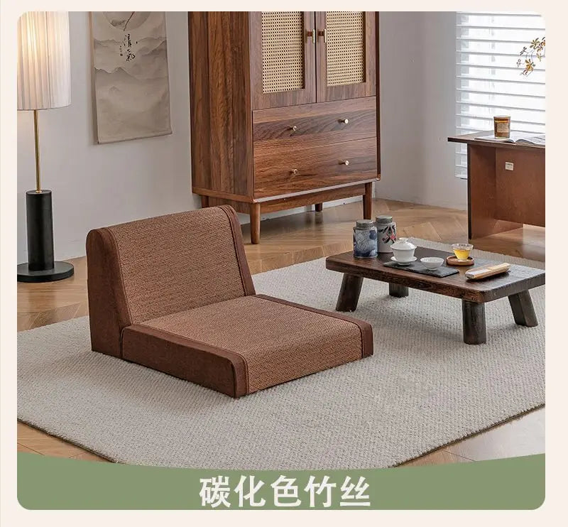 Afralia™ Japanese Style Tatami Chairs, Room Chairs, Legless Chairs, Bay Windows Chairs, Backrest Chairs