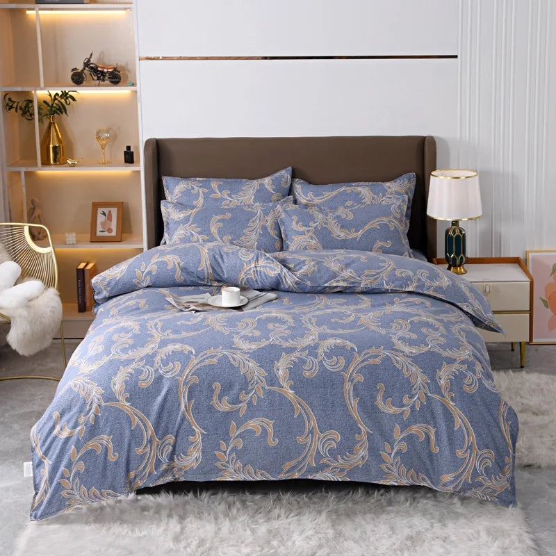 Afralia™ Leopard Print Soft Bedding Set Duvet Cover Kit - High Quality, Skin Friendly, Comfortable