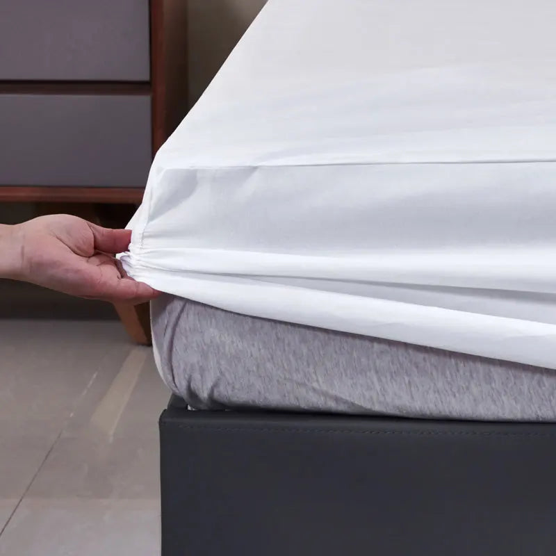 Afralia™ Waterproof Fitted Sheet | Easy Clean Mattress Cover | Four Season Bed Protector
