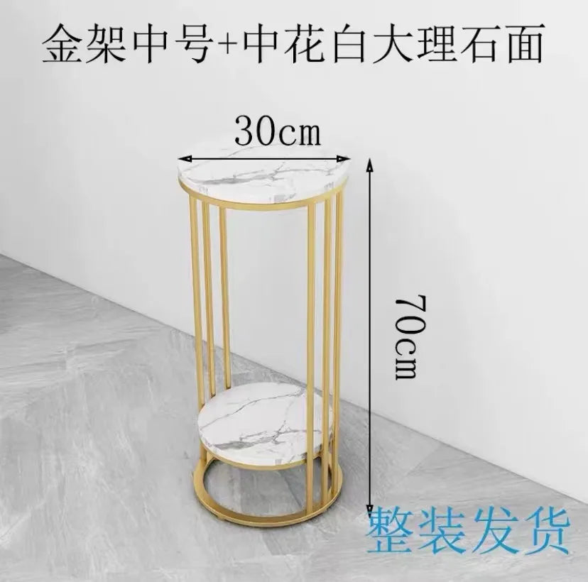 Afralia™ Metal Round Side Table: Minimalist Nordic Design for Living Room