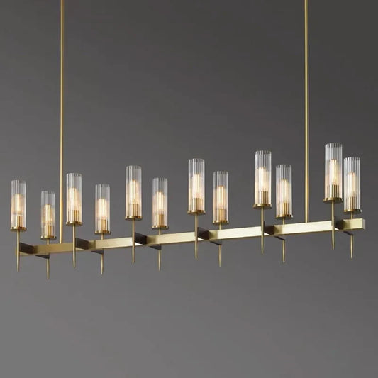 Afralia™ Modern LED Ceiling Chandelier Pendant Light for Home Dining Decor