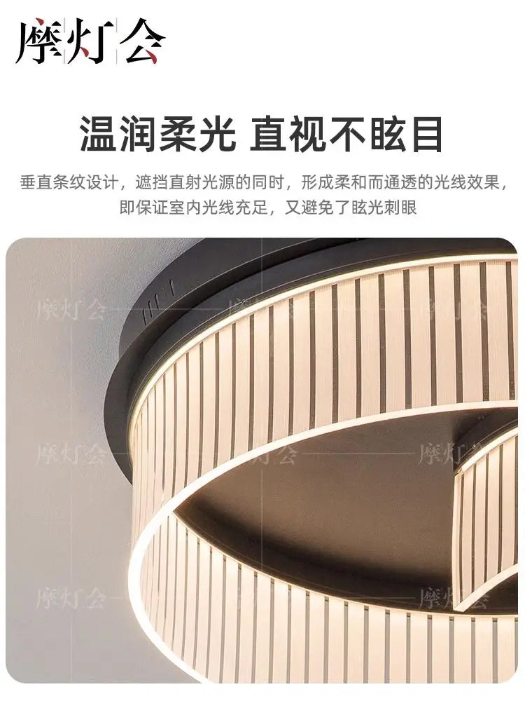 Afralia™ Luxury Acrylic LED Ceiling Light for Home and Retail Decor