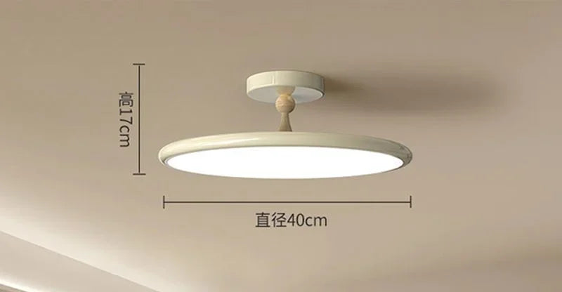 Afralia™ Modern Full-Spectrum Eye Protection Bedroom Ceiling Lamp