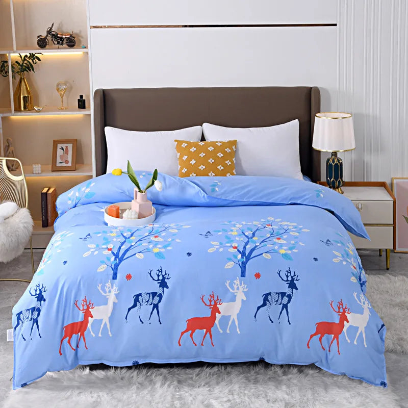 Afralia™ Leopard Print Soft Bedding Set Duvet Cover Kit - High Quality, Skin Friendly, Comfortable