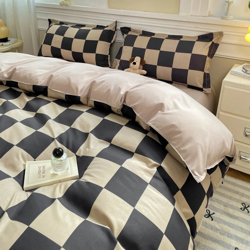 Afralia™ Tie Dye Print Quilt Cover: Super Soft Summer Comforter for Naked Sleeping