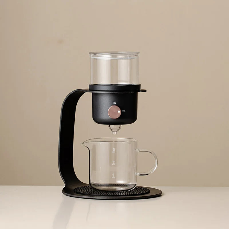 Afralia™ Glass Kung Fu Tea Pot for Tea and Coffee Brewing