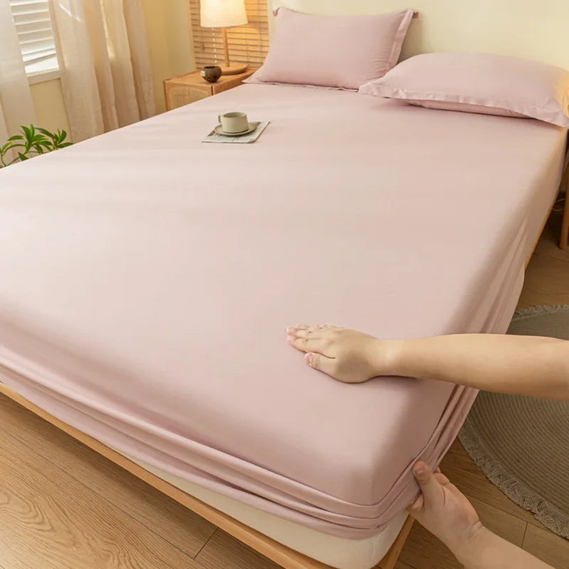 Afralia™ Winter Fitted Sheet: Soft & Cozy Full Bed Cover Set, 150/160/180x200cm