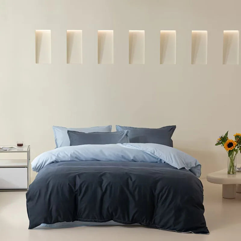 Afralia™ Romantic Starry 3D Printed Duvet Cover Set for Single Double Bed
