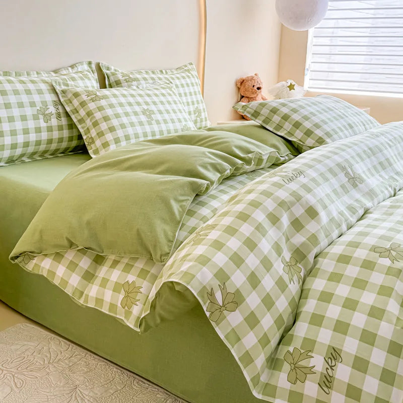 Afralia™ Romantic Flower Soft Bedding Set: Cozy & Breathable Comforter for Spring & Summer