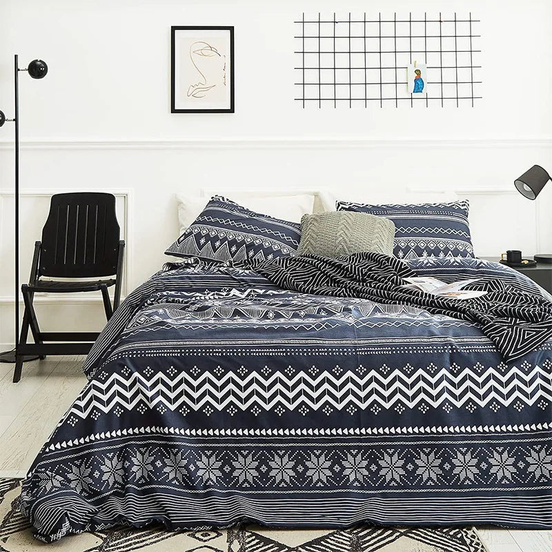 Afralia™ Boho Chic Bedding Set with Pillowcase