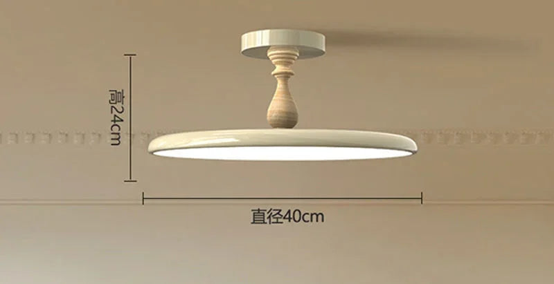 Afralia™ Modern Full-Spectrum Eye Protection Bedroom Ceiling Lamp