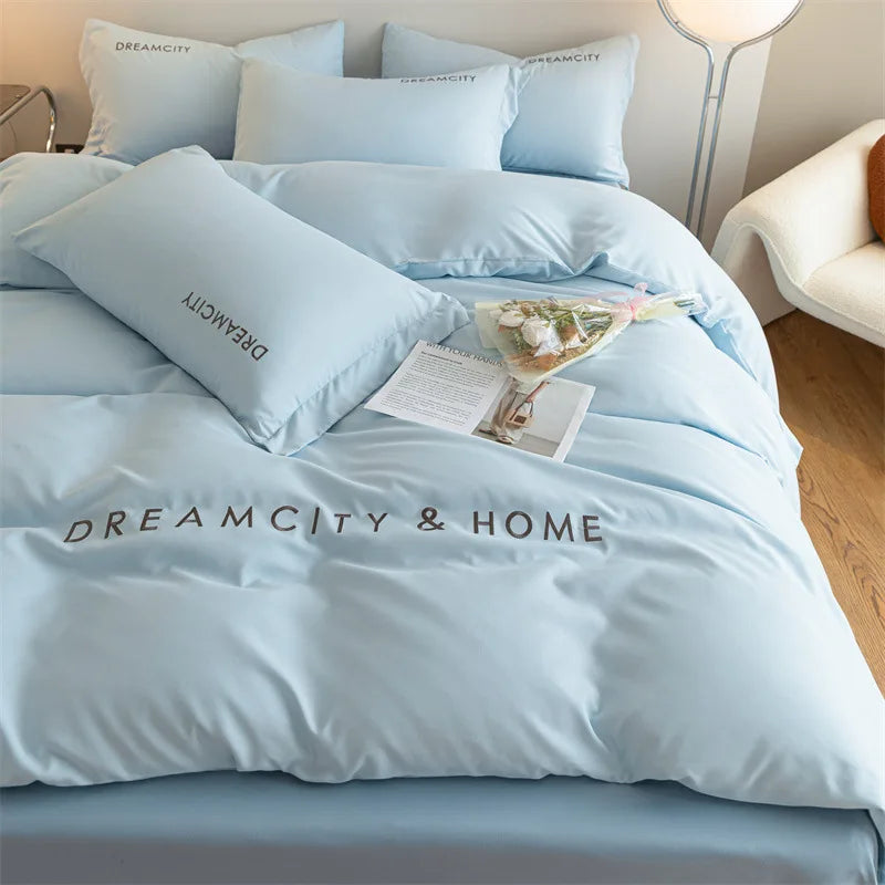 Afralia™ Nordic Cotton Bedding Sets for Cozy Summer Sleep
