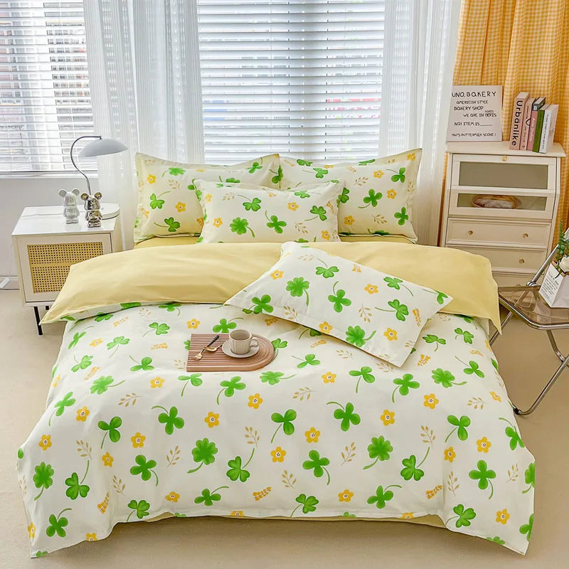 Afralia™ Geometric Pattern Quilt Cover: Non Pilling, Comfortable, Breathable Bedding for Seasons