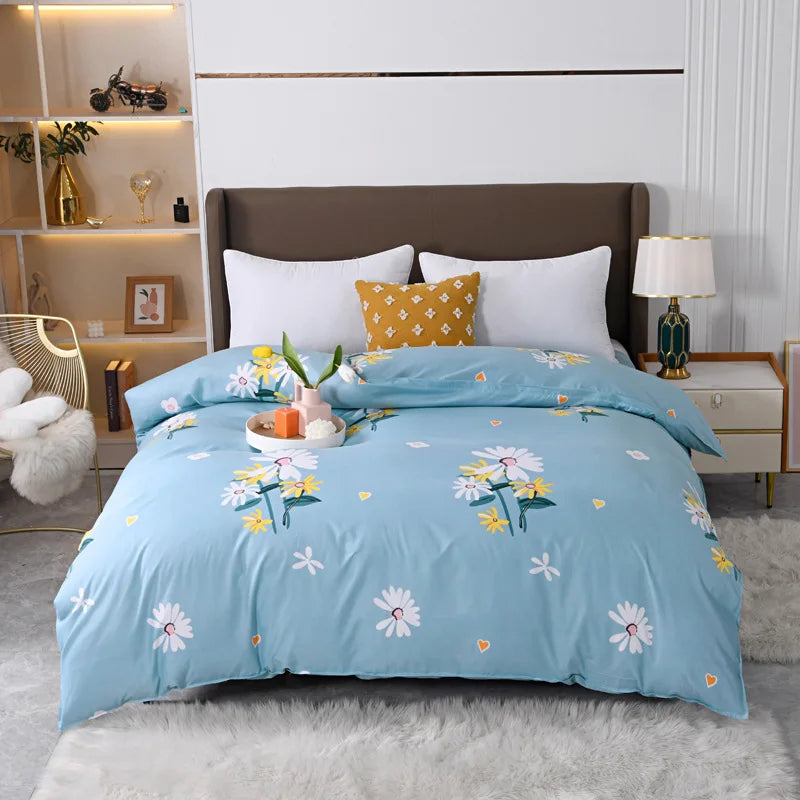 Afralia™ Leopard Print Soft Bedding Set Duvet Cover Kit - High Quality, Skin Friendly, Comfortable