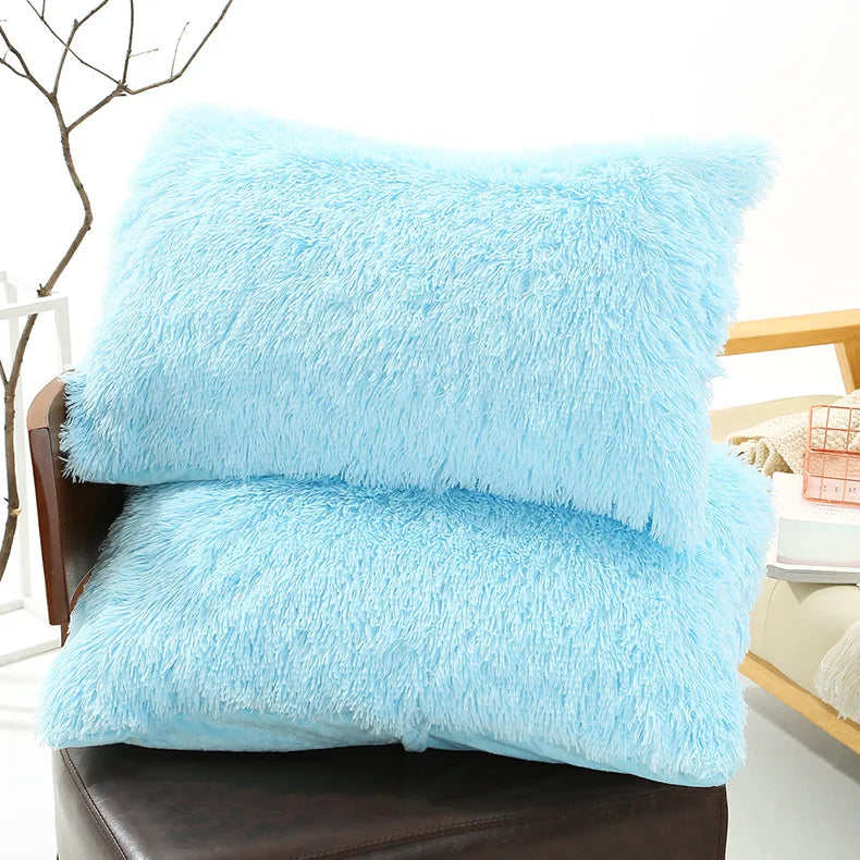 Afralia™ Plush Velvet Pillowcase – Ultra Soft Envelope Style Cover for Bedroom