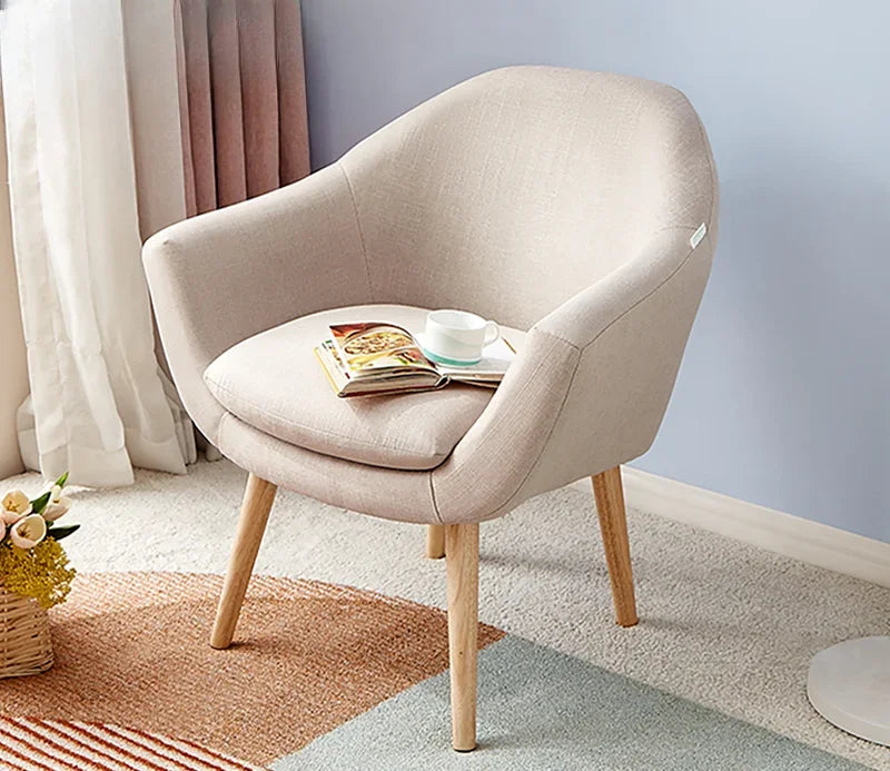 Afralia™ Minimalist Italian Dining Chair for Fashionable Living Room Comfort