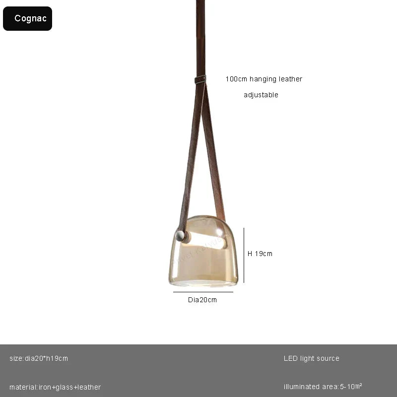 Afralia™ Luxury LED Crystal & Leather Chandelier for Living Room