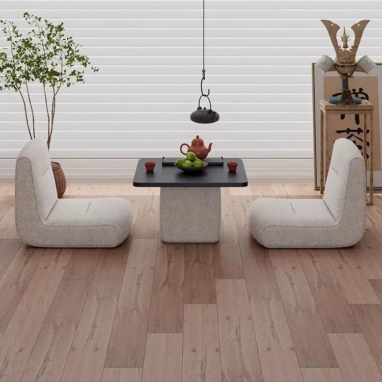 Afralia™ Nordic Wooden Coffee Table Set, Japanese Design, Simple & Stylish Home Furniture