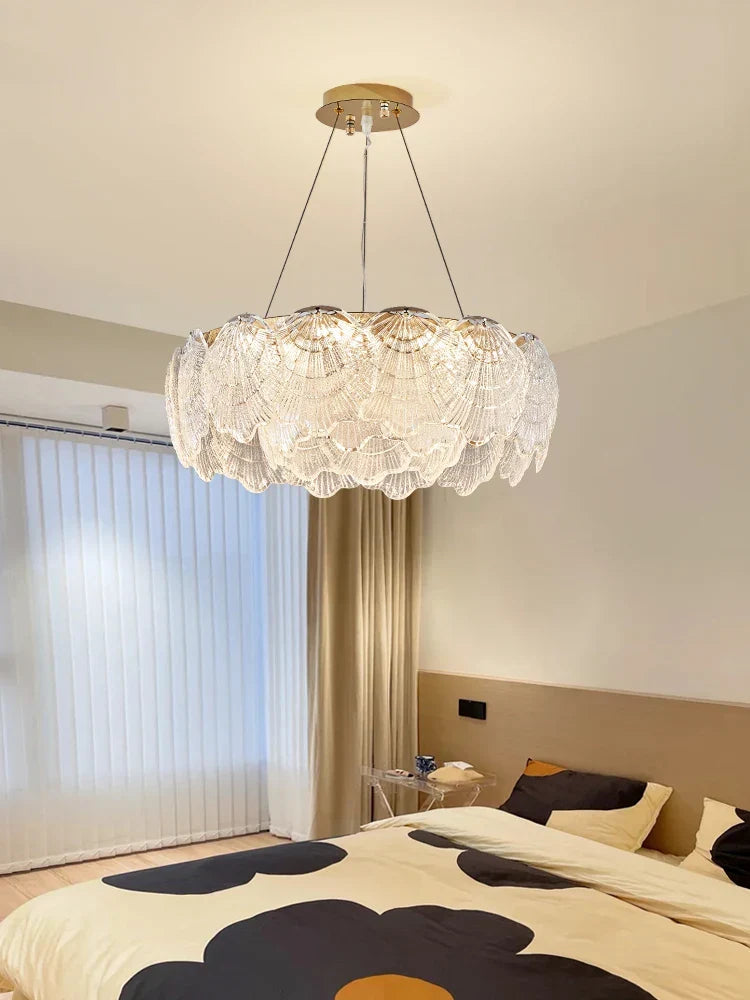 Afralia™ Modern Crystal Chandelier LED Ceiling Light for Home Decor & Indoor Lighting