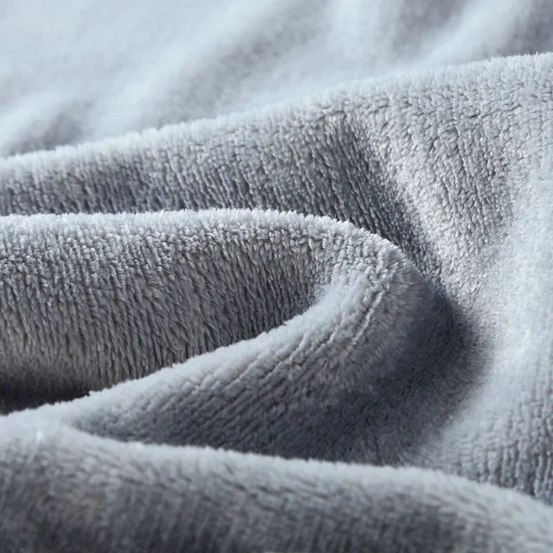 Afralia™ Cozy Flannel Warm Blanket: Soft Plush Coral Fleece Bed Cover & Shawl