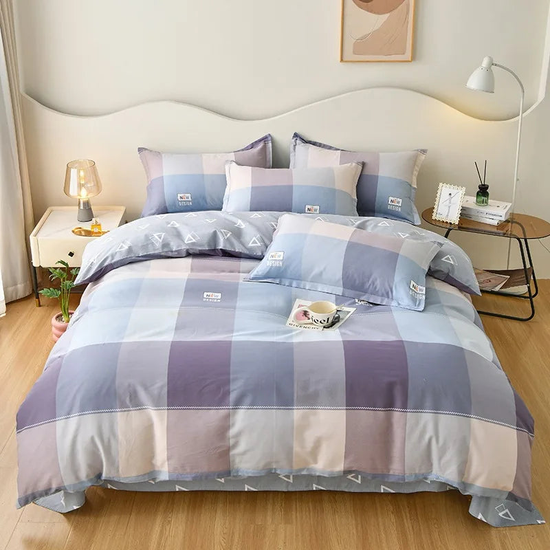 Afralia™ Cotton Printed Bedding Set for Sweet Cozy Sleep