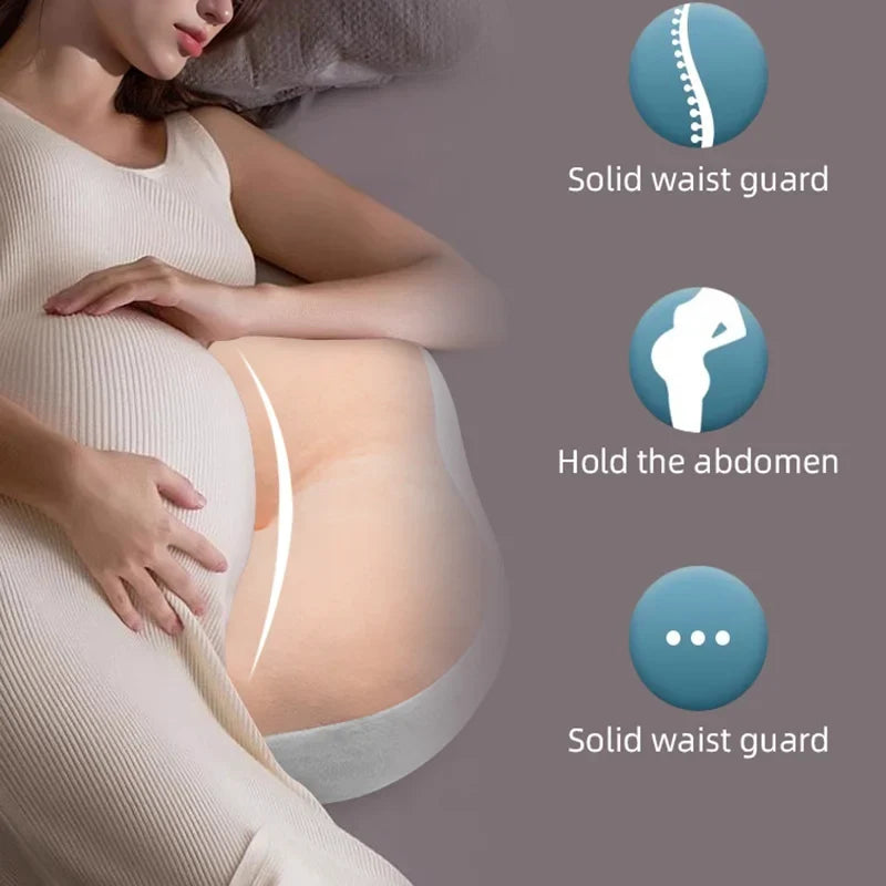 Afralia™ Pregnancy Sleep Pillow: Adjustable Body Cushion for Side Sleeping & Lumbar Support