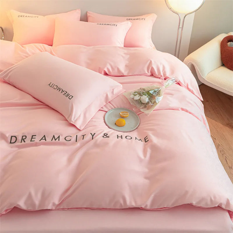 Afralia™ Nordic Cotton Bedding Sets for Cozy Summer Sleep