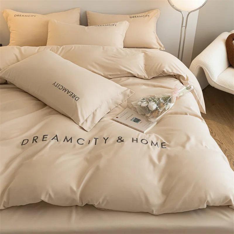Afralia™ Nordic Cotton Bedding Sets for Cozy Summer Sleep