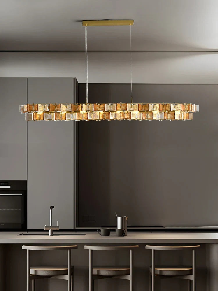 Afralia™ Nordic Luxury Living Room Chandelier: Modern American Style Art Lighting Fixtures