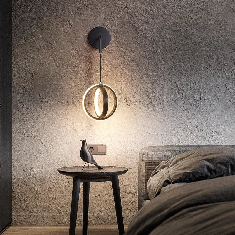 Afralia™ LED Wall Sconce Light for Bedroom Living Room Luminaire Fixture Decoration