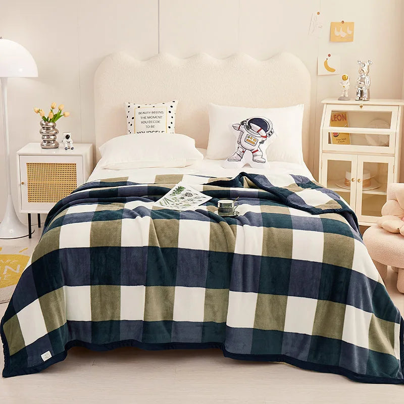 Afralia™ Soft Velvet Ferret Print Blanket for Warmth and Comfort - Autumn Ready