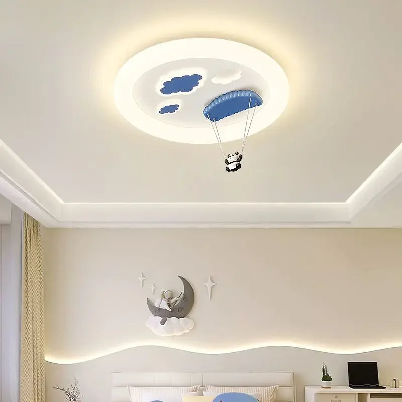 Afralia™ Kids Room LED Ceiling Lamp Chandelier Light - Home Decor Lighting Fixtures
